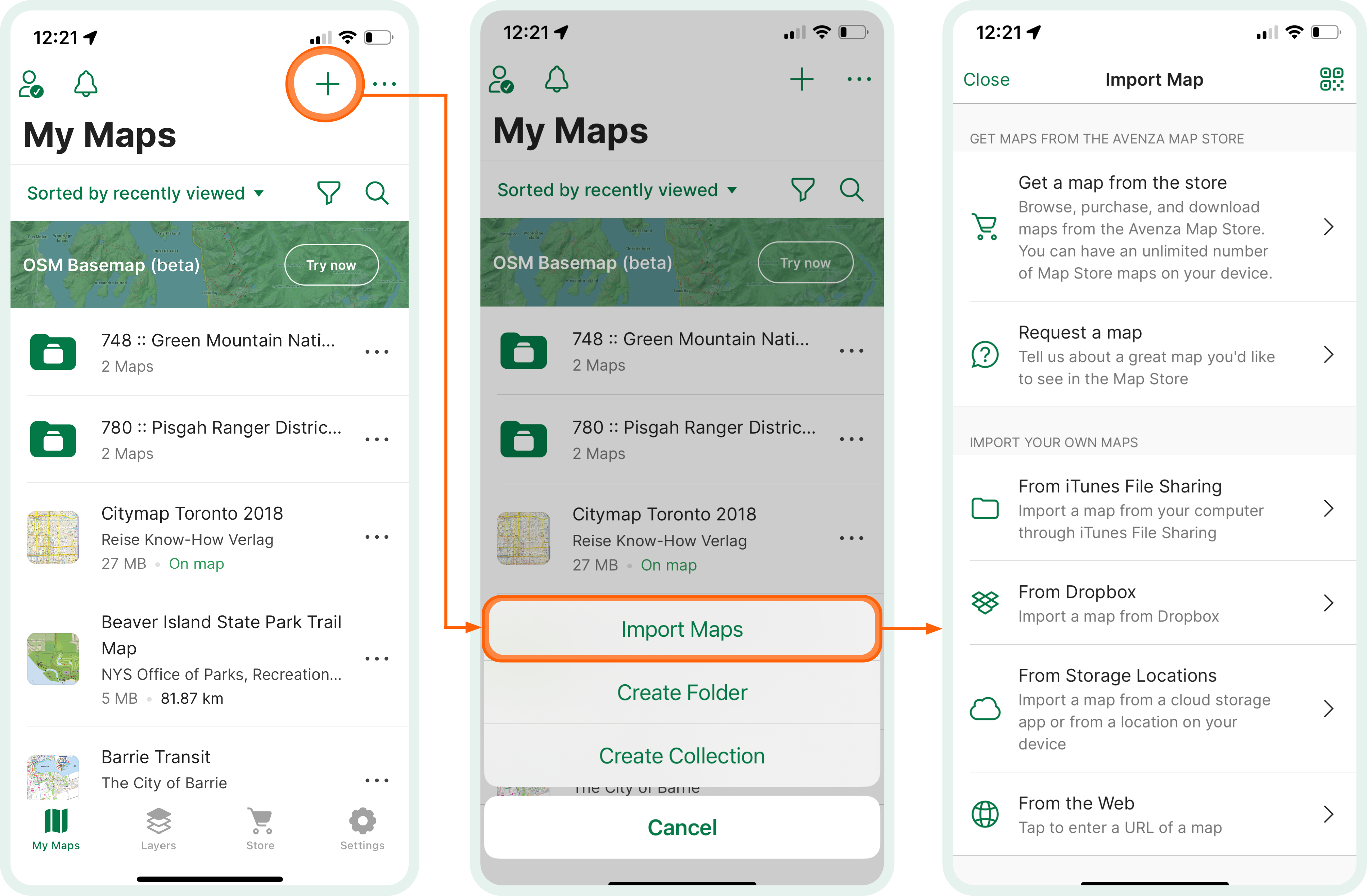 Importing Maps from Custom Locations_